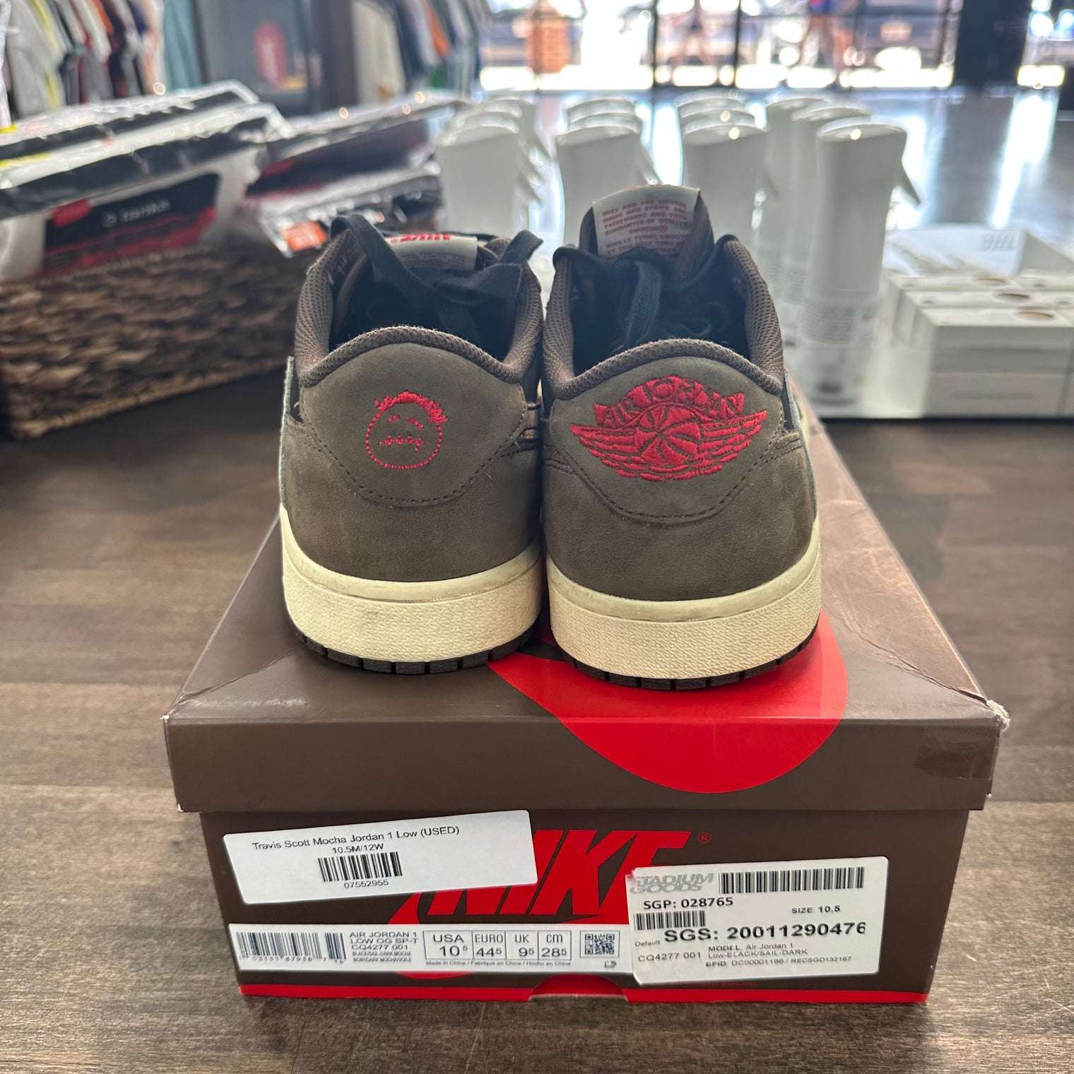 Mocha Travis Scott Jordan 1 Low OG SP (USED)