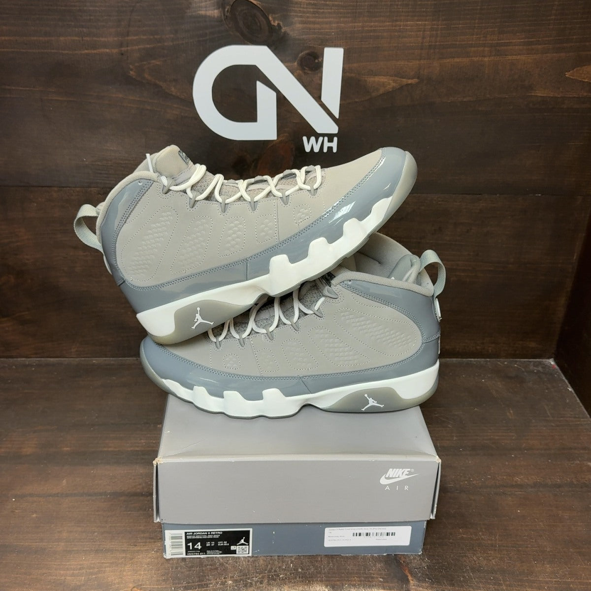 Jordan 9 Retro Cool Grey (2025) - Image 1