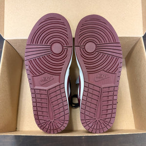 Jordan 1 Mid SE Black Dark Beetroot (Women's) Size 7.5W (Pre-Owned) - Image 6
