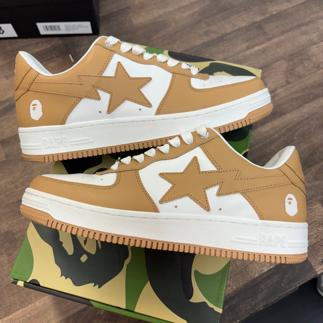 White Beige A Bathing Ape Bape Sta (USED)