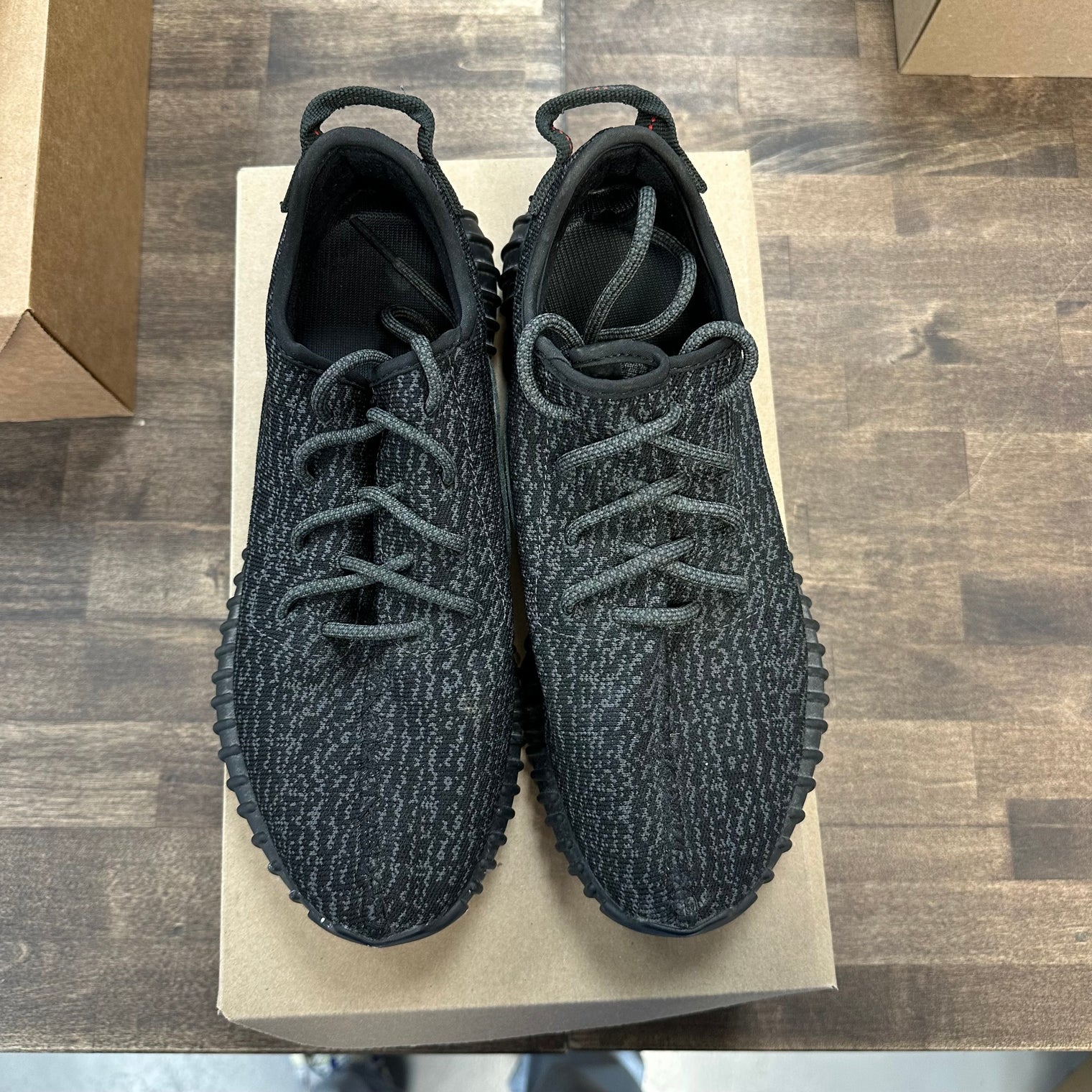 Pirate Black Yeezy 350 (USED, No Box)