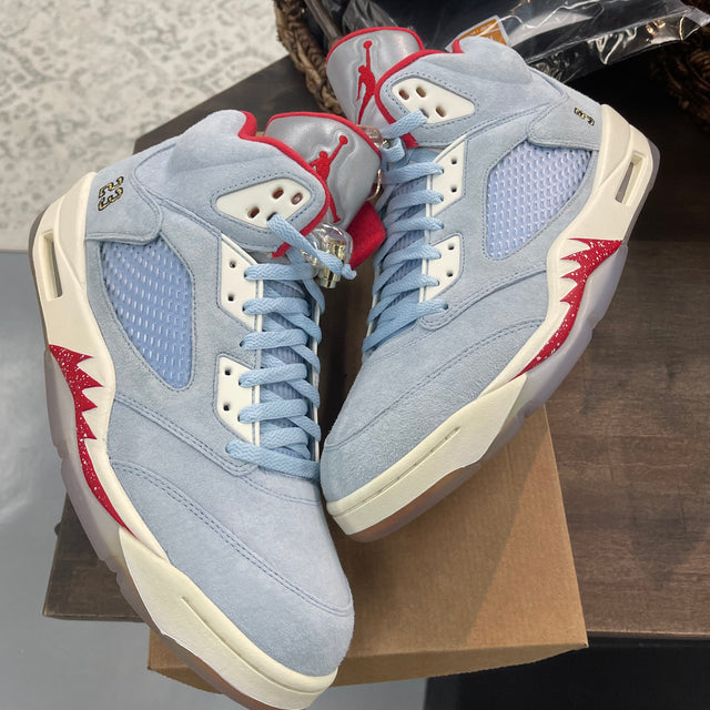 Ice Blue Trophy Room Jordan 5 (NEW, no box)