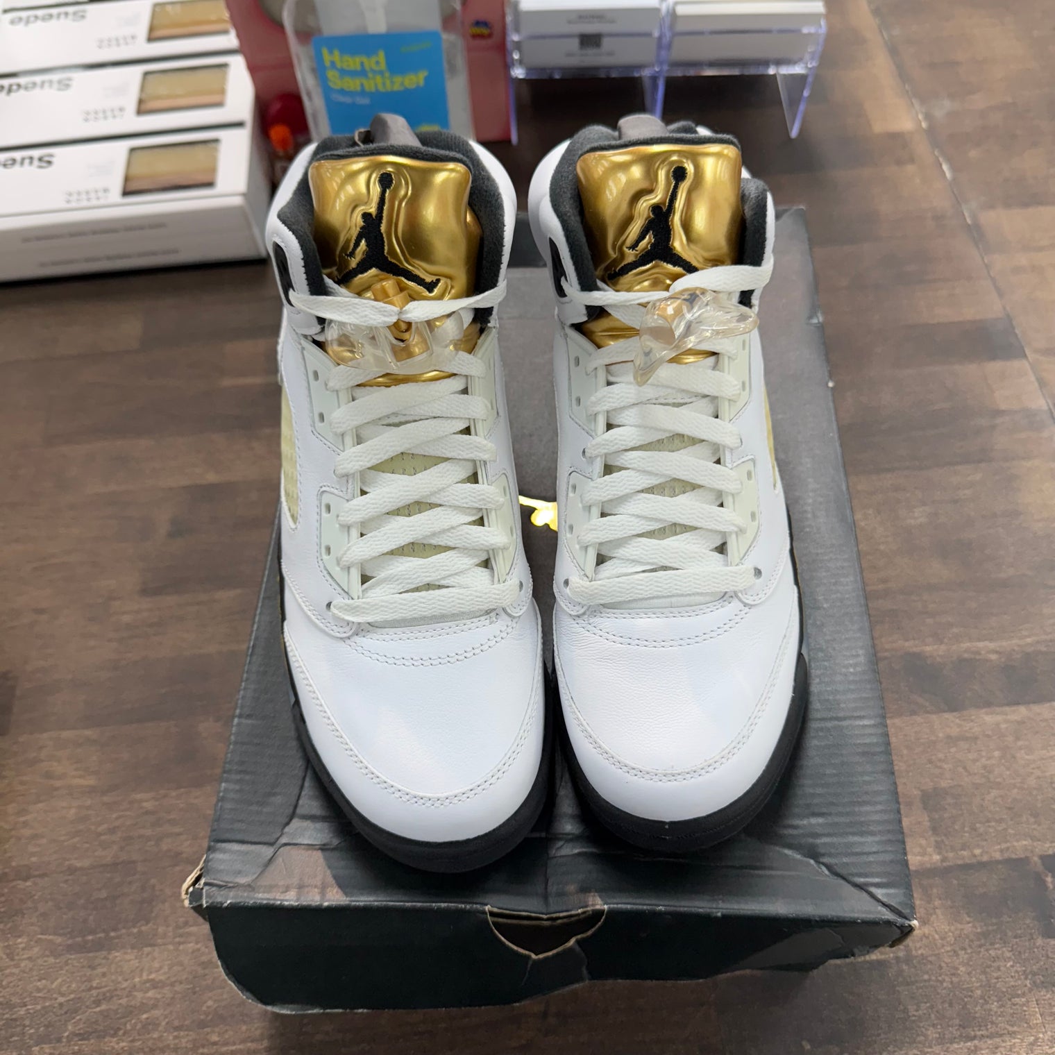 (GS) Olympic Gold Metal Jordan 5