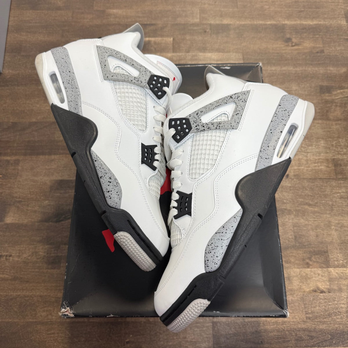 Jordan 4 Retro White Cement (2025) - Image 1