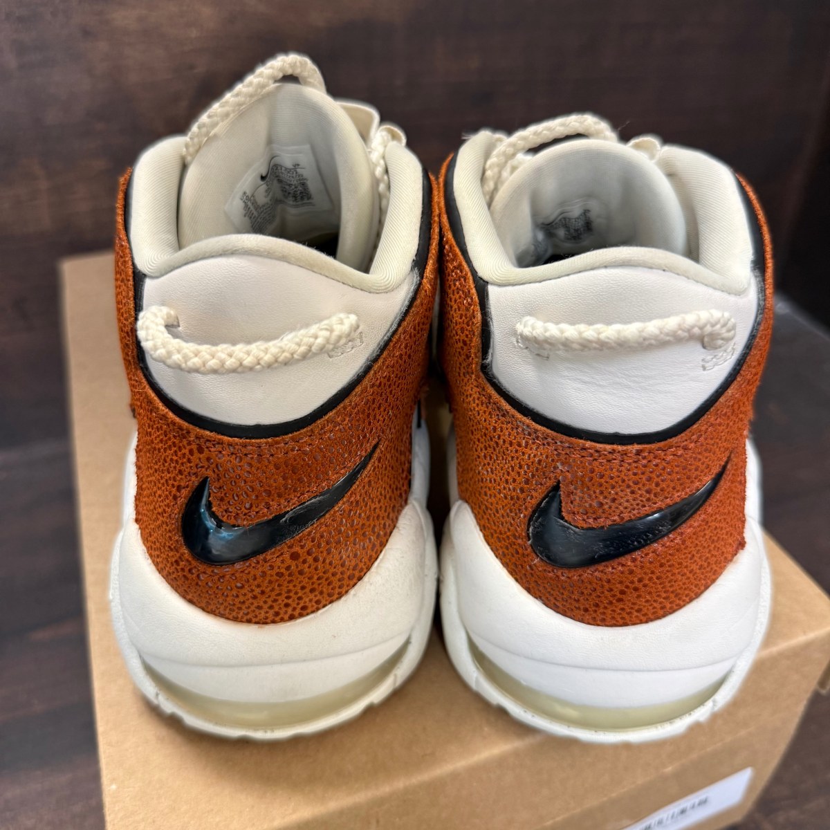 Nike Air More Uptempo Dark Russet (Women's) Size 10W (Pre-Owned) - Image 3