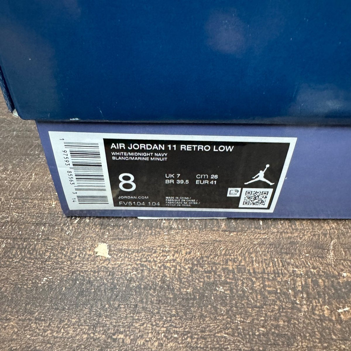 Jordan 11 Retro Low Diffused Blue Size 8 (Pre-Owned) - aux