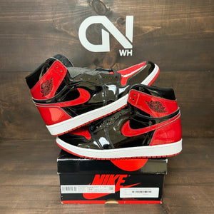 Jordan 1 Retro High OG Patent Bred - Image 1