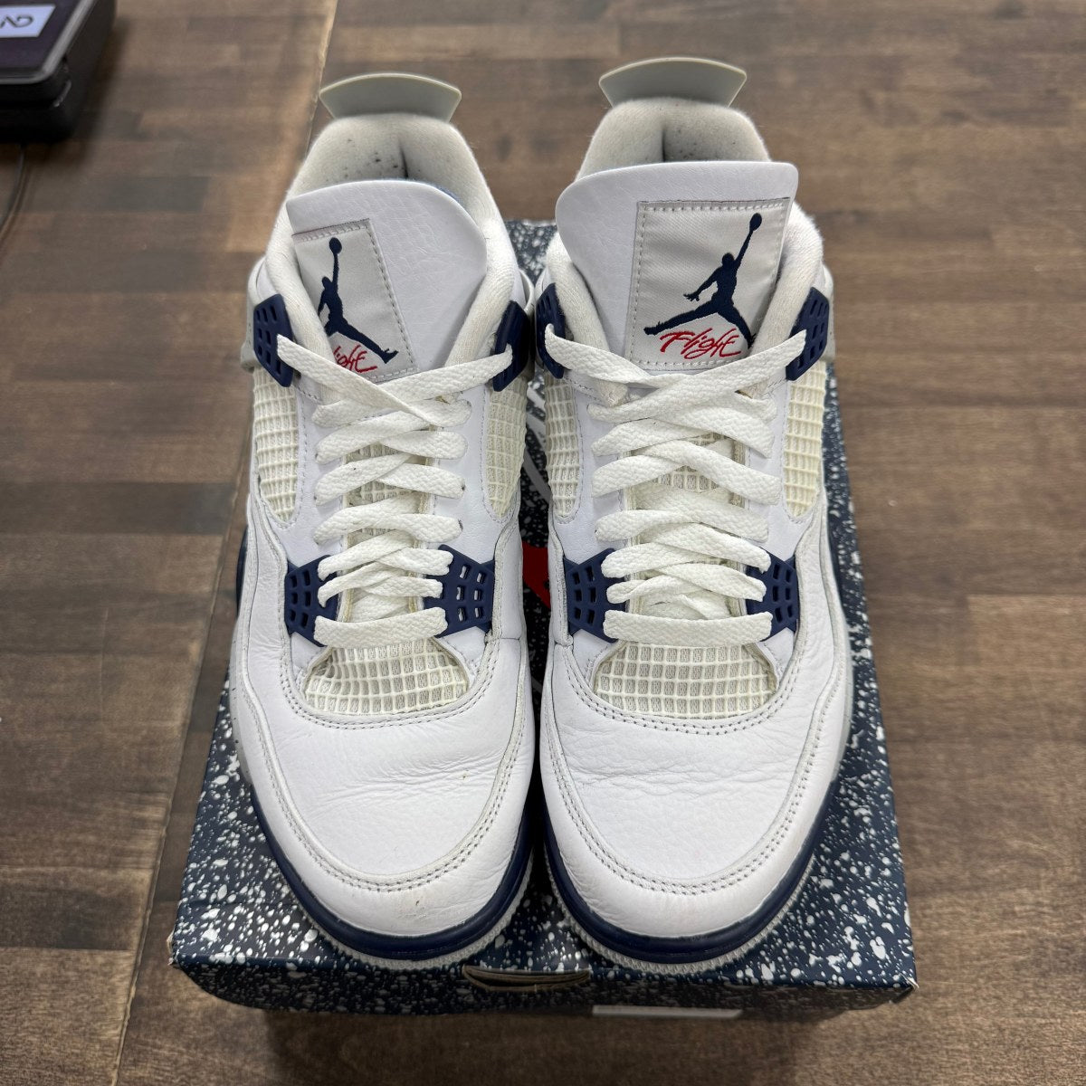 Jordan 4 Retro Midnight Navy - Image 3