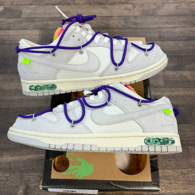Lot 15 of 50 Off White Nike Dunk Low (Lightly Worn)