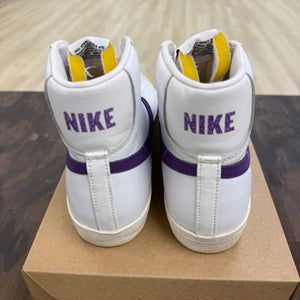 Nike Blazer Mid 77 Vintage White Voltage Purple Size 10.5 (Pre-Owned) - Image 3