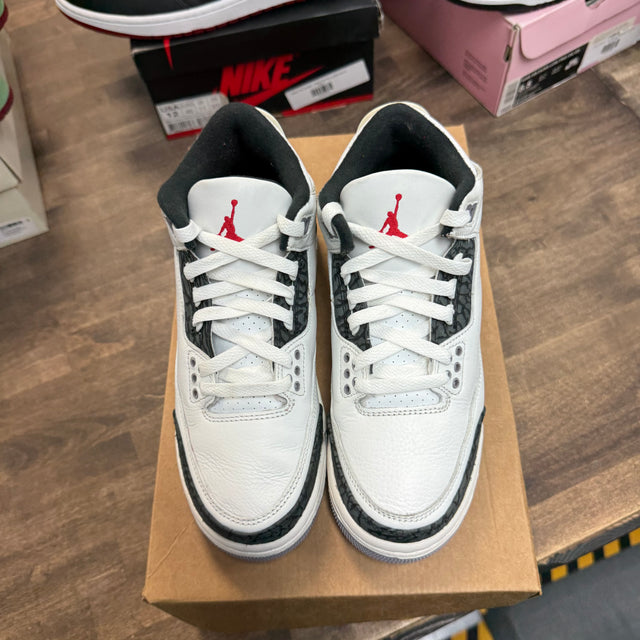 Cement Grey Jordan 3 Retro (GS) (USED, No Box)