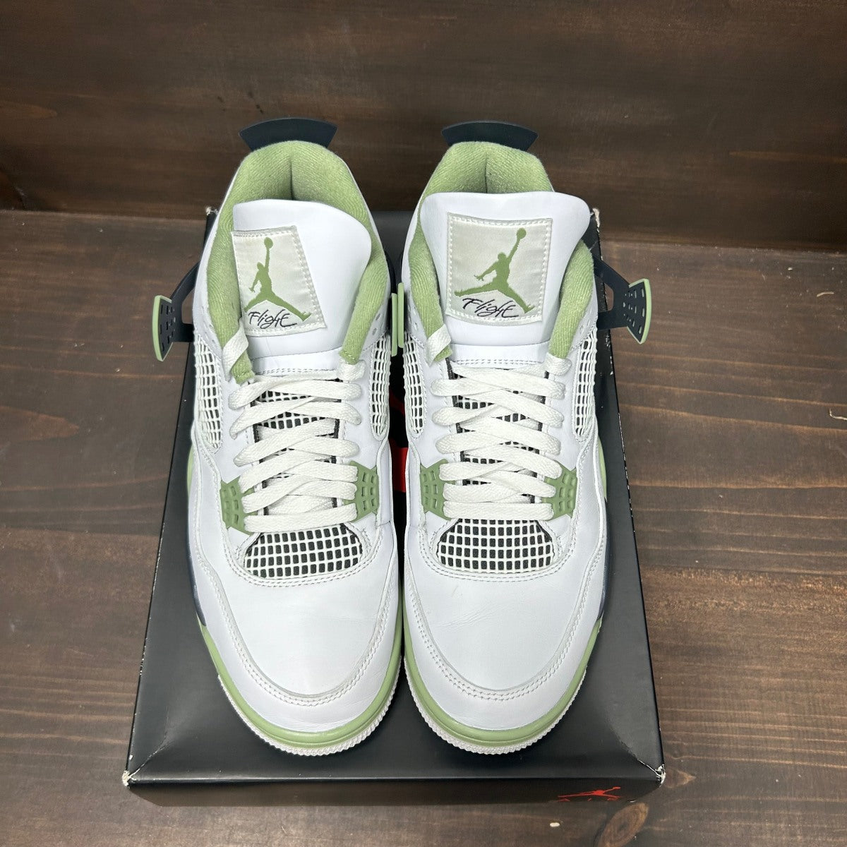 Jordan 4 Retro Seafoam (Women's) - Image 3