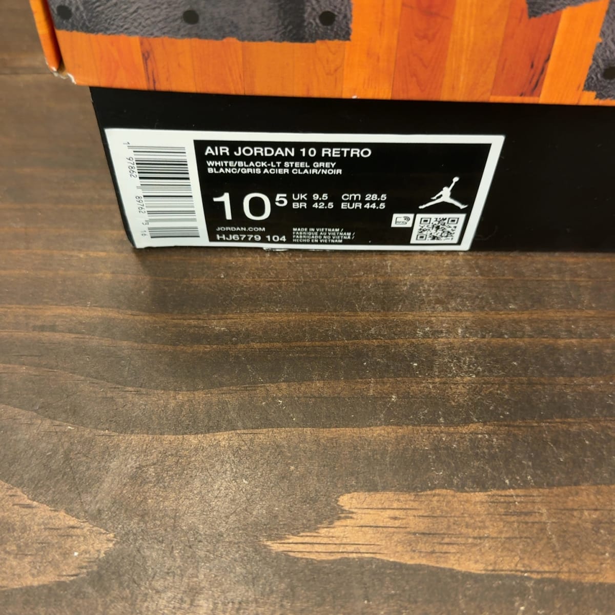 Jordan 10 Retro OG Steel (2025) Size 10.5 (Pre-Owned) - aux