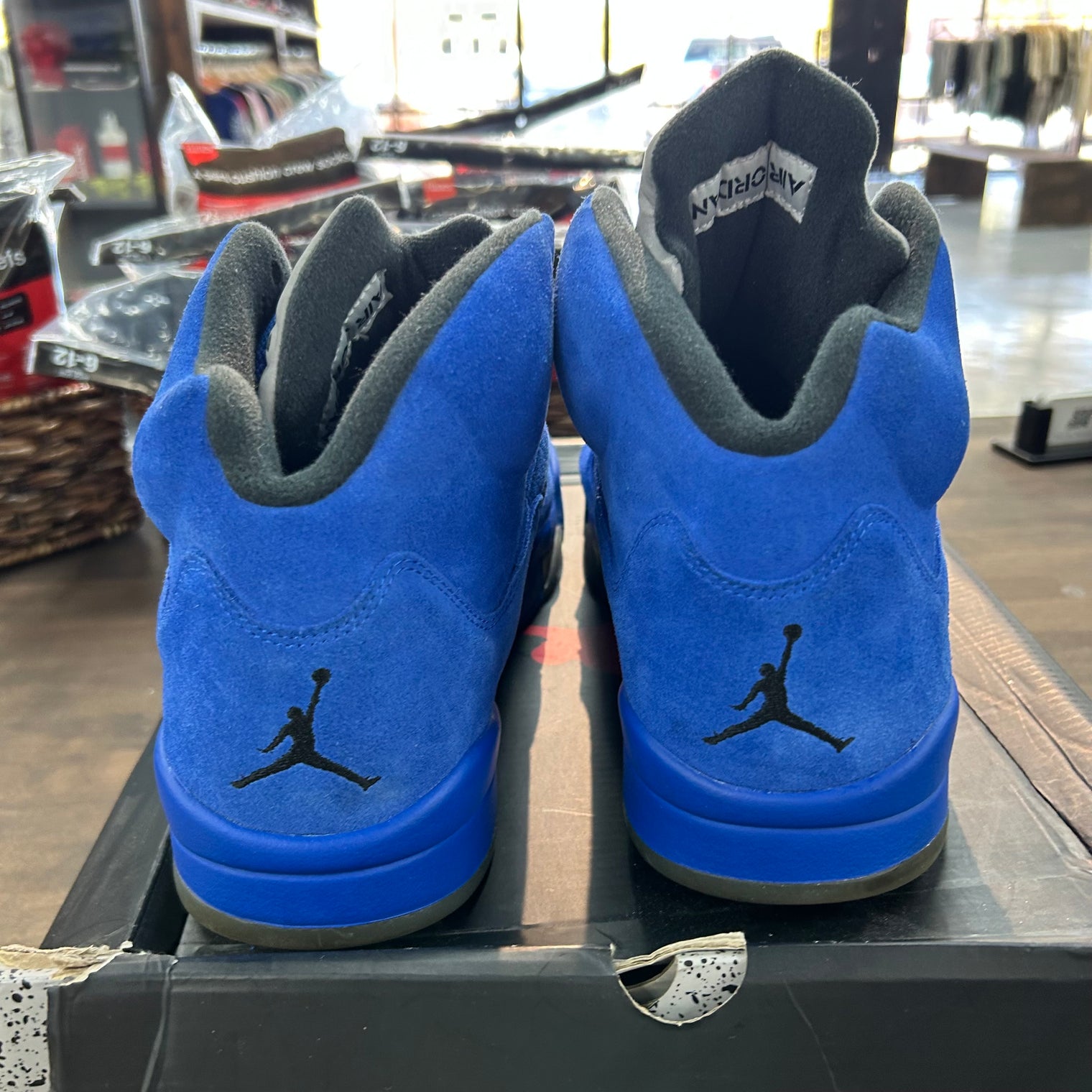 Blue Suede Jordan 5 Retro (USED)