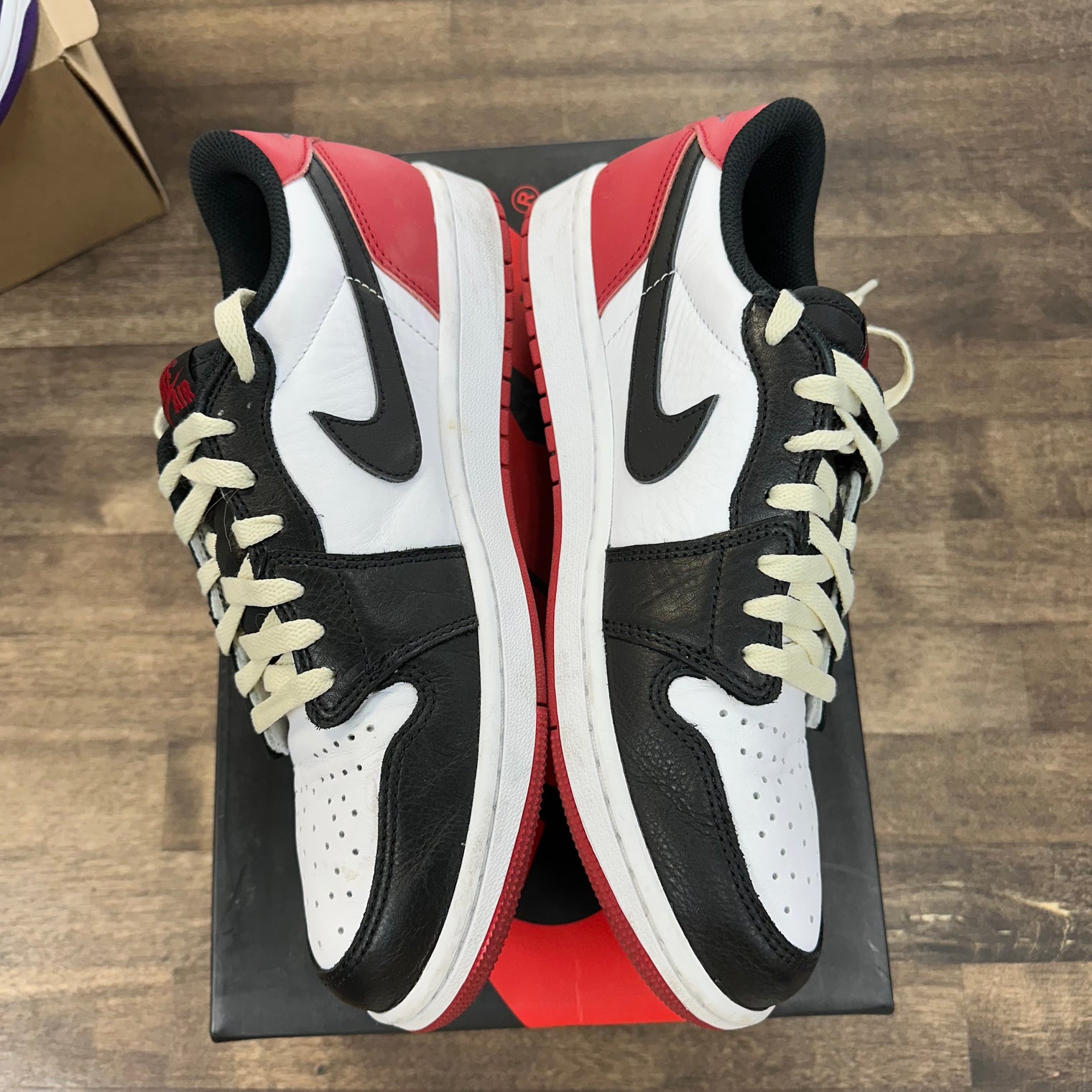Black Toe Jordan 1 Low OG (USED)