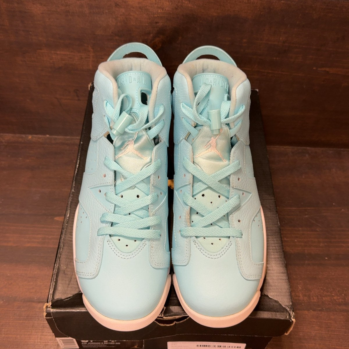 Jordan 6 Retro Pantone (GS) Size 9.5Y (Pre-Owned) - tag