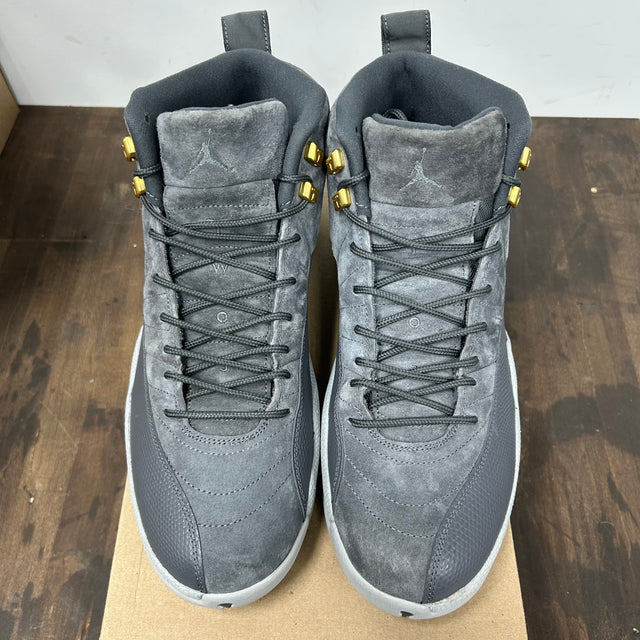 Dark Grey Jordan 12 (Used, No Box)