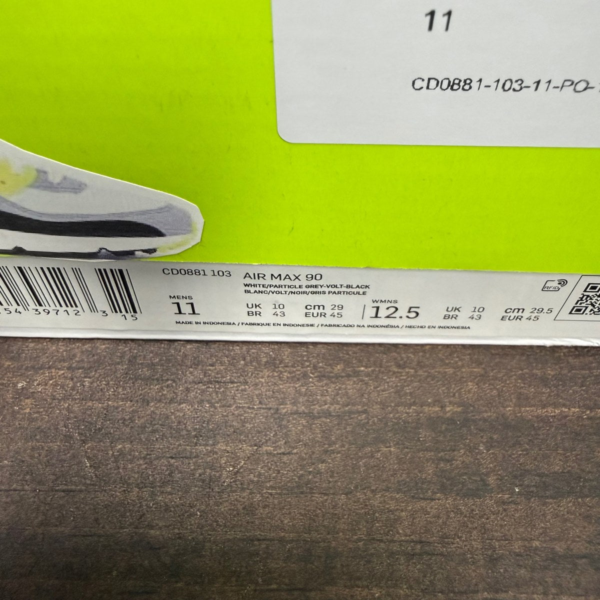 Nike Air Max 90 OG Volt (2020) - Image 8