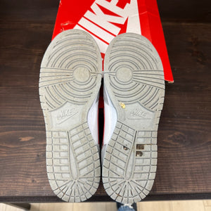 Nike Dunk High Light Smoke Grey Gym Red - Image 6