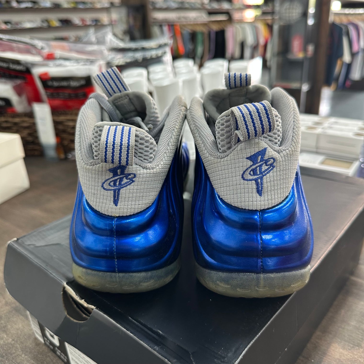 Sport Royal Air Foamposite One (Used, Replacement Box)