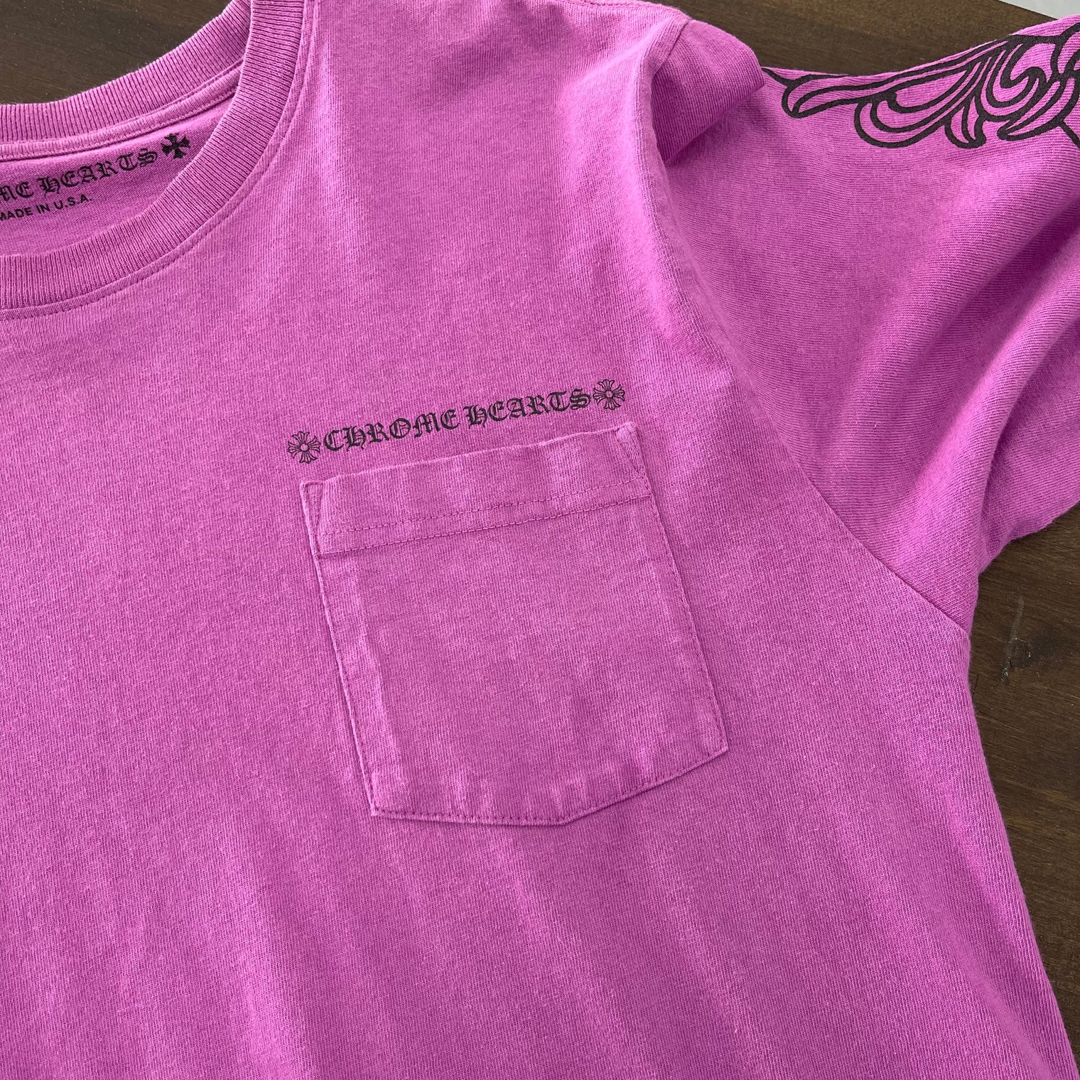 Chrome Hearts Matty Boy Purple Spider Longsleeve (USED)