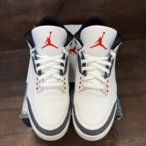 Jordan 3 Retro SE Fire Red Denim (2020) - Image 2