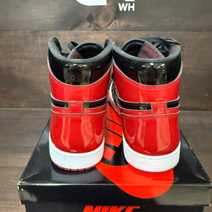 Jordan 1 Retro High OG Patent Bred Size 13 (Pre-Owned) - Image 5