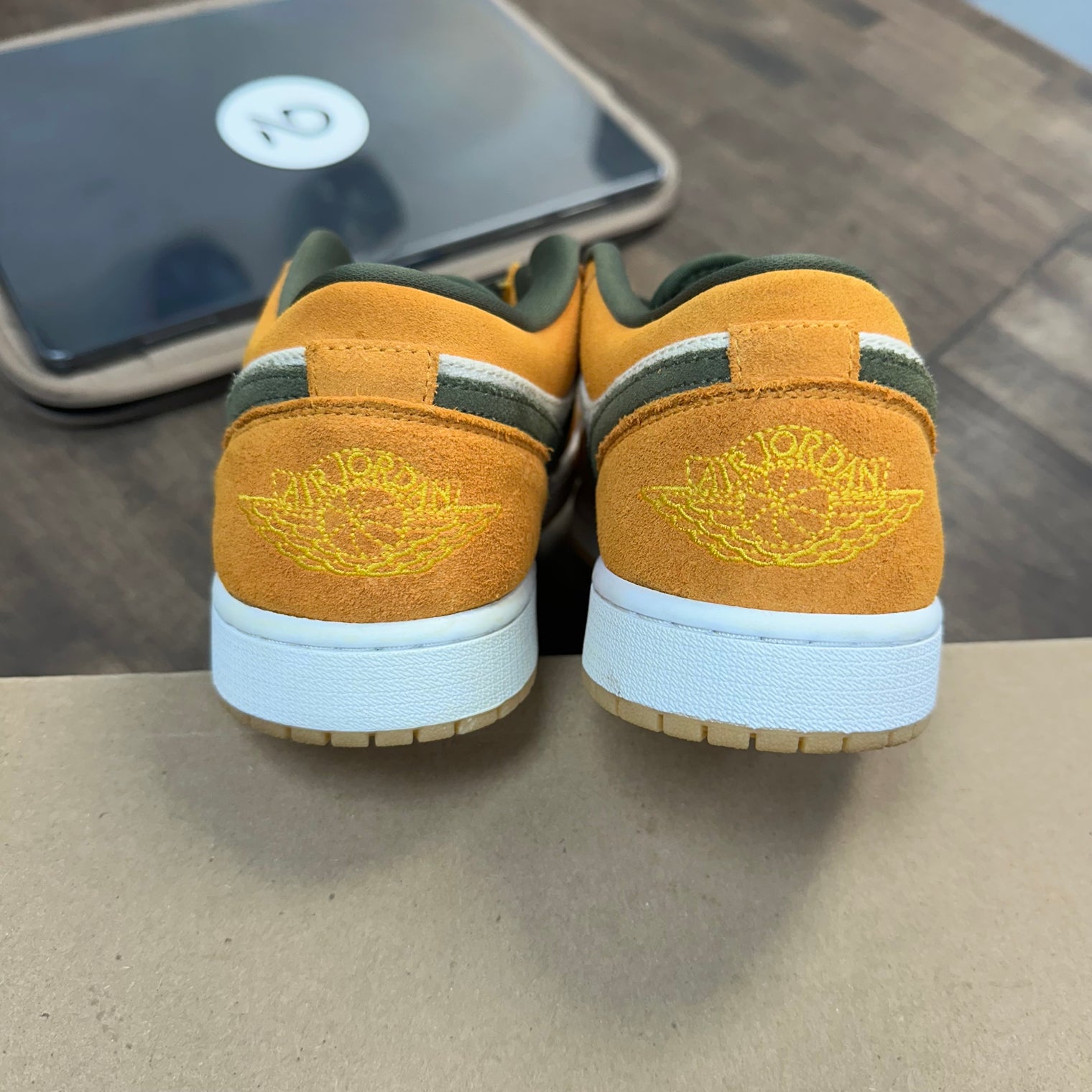 Curry Jordan 1 Low (Used, No Box, No Insole)