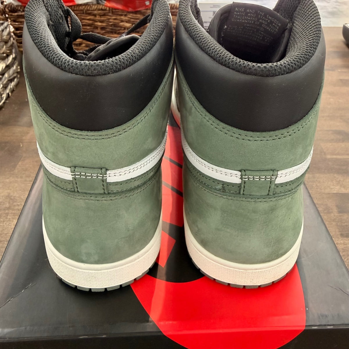Jordan 1 Retro High Clay Green - Image 4