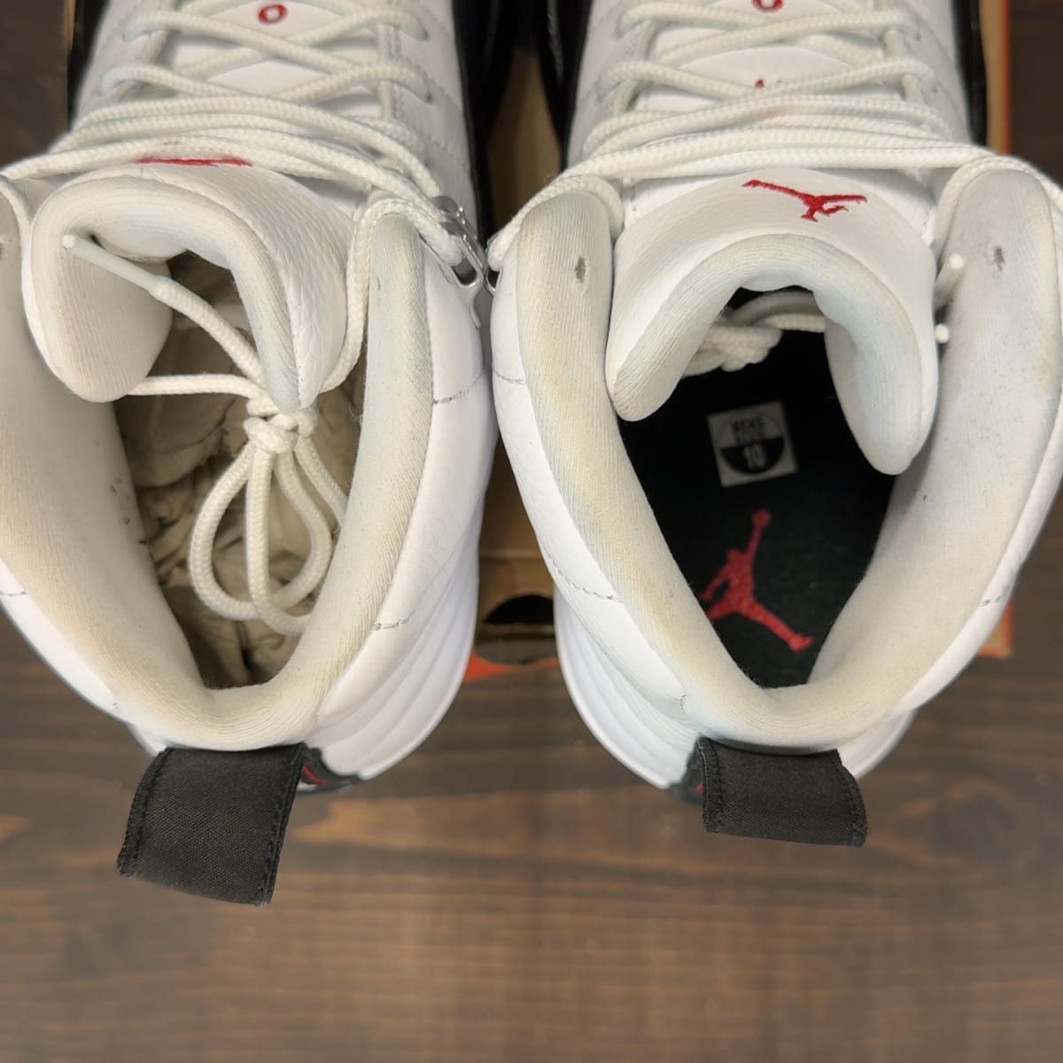 Jordan 12 Retro Taxi Flip Size 10 (Pre-Owned) - aux