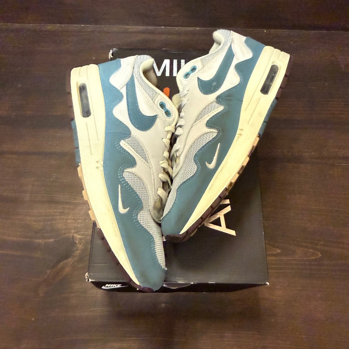 Nike Air Max 1 Patta Waves Noise Aqua (without Bracelet) - Image 2
