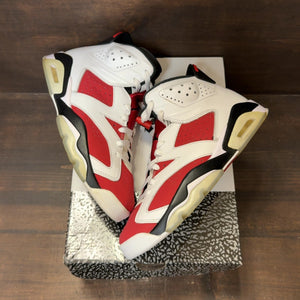 Jordan 6 Retro Carmine (2021) Size 8 (Pre-Owned) - Image 2