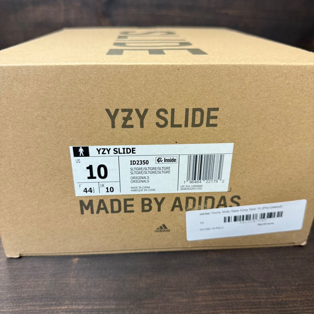 adidas Yeezy Slide Slate Grey - Image 4