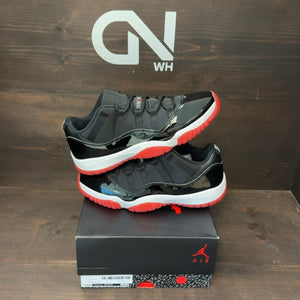 Jordan 11 Retro Low Bred (2025) Size 10.5 (Pre-Owned) - front