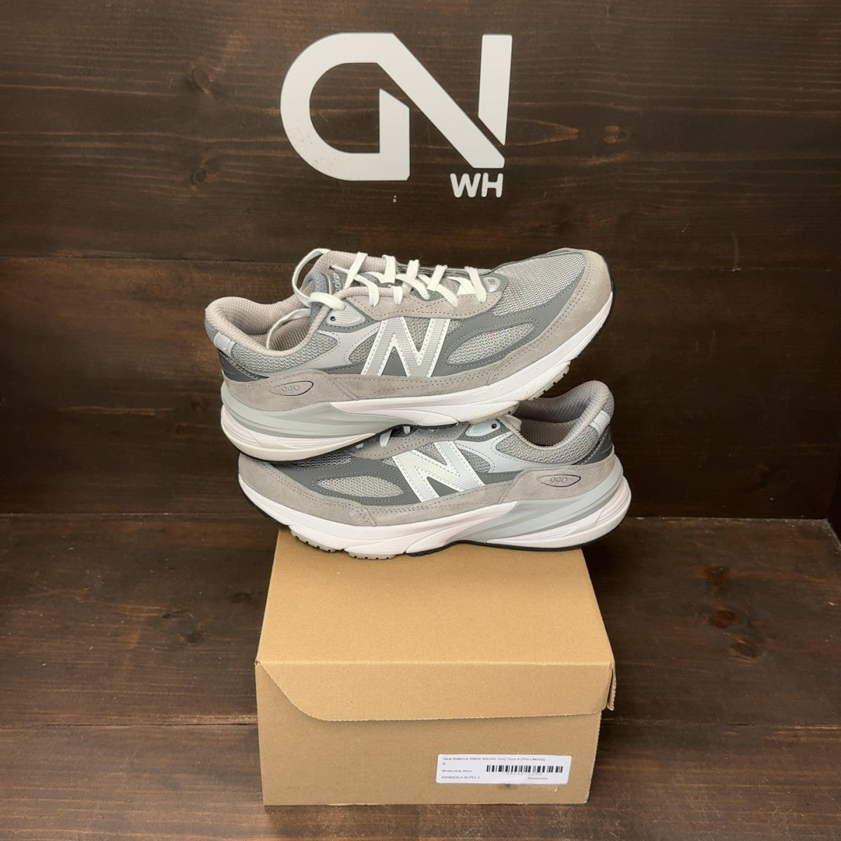 New Balance 990v6 MiUSA Grey Size 9 (Pre-Owned) - Image 1