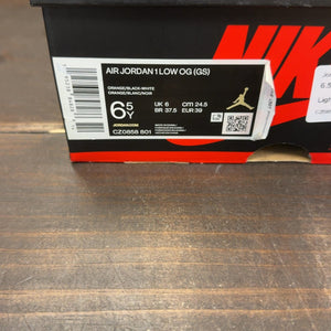 Jordan 1 Low OG Starfish (GS) Size 6.5Y (Pre-Owned) - aux