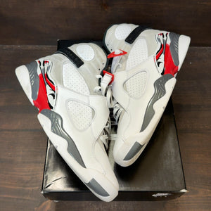 Jordan 8 Retro White True Red (2025) - Image 2