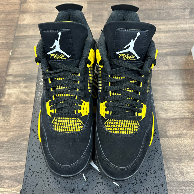 Yellow Thunder Jordan 4 Retro (2023) (USED, no insoles)