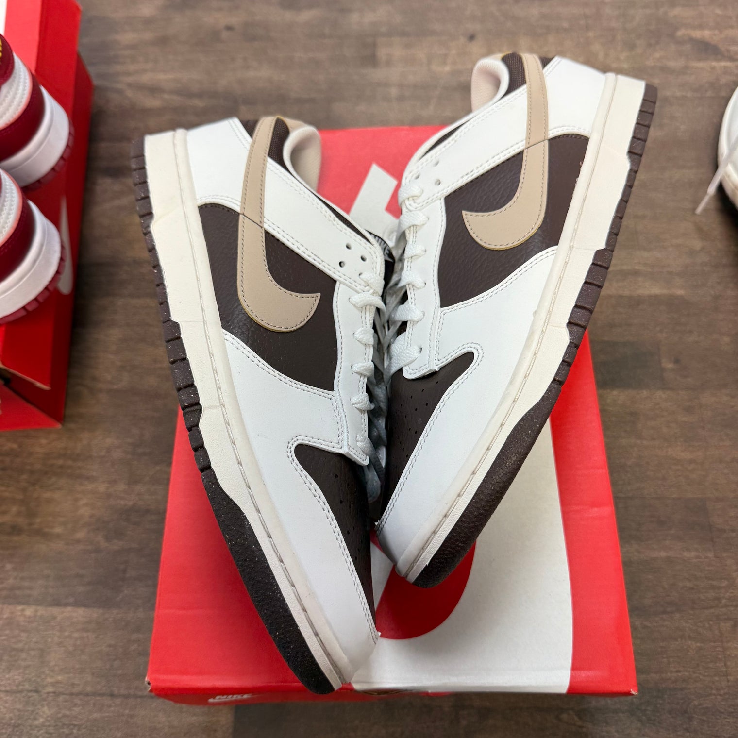 Summit White Baroque Brown Next Nature Dunk Low (USED)