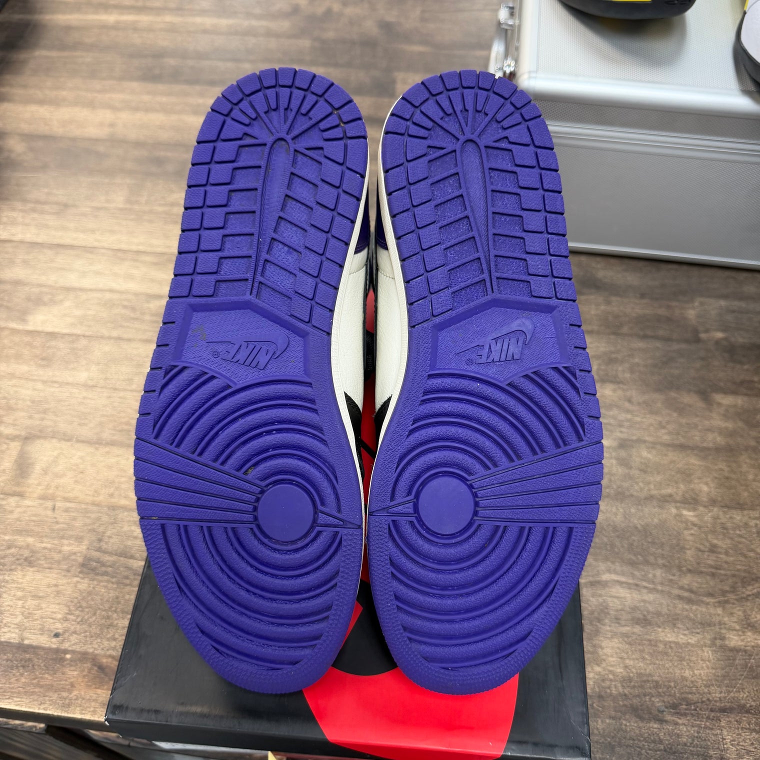 Court Purple Jordan 1 High Retro (USED)