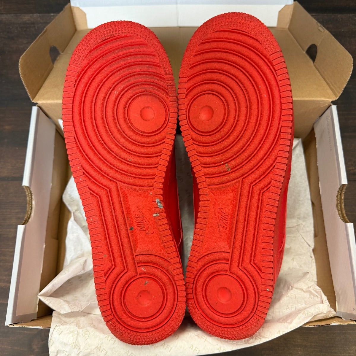 Nike Air Force 1 Low Triple Red - Image 7