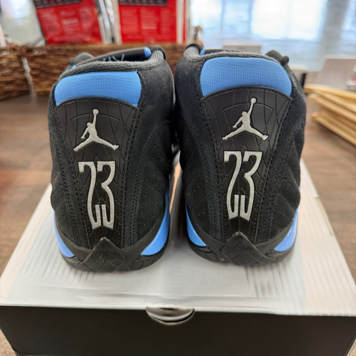 Jordan 14 Retro Black University Blue (2026) - Image 4