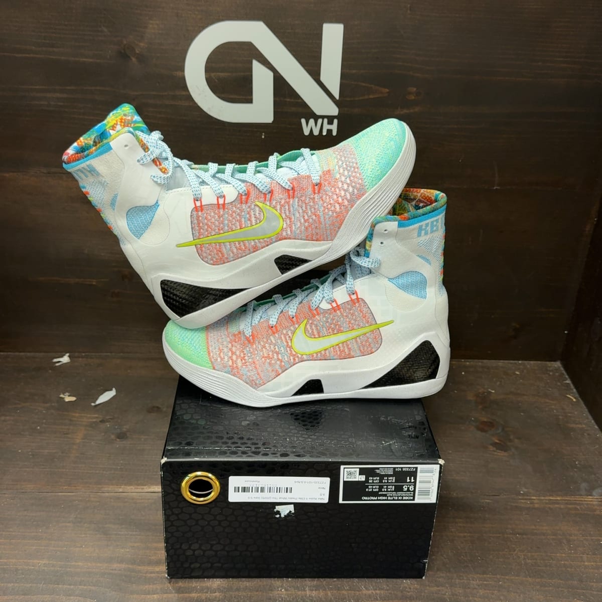 Nike Kobe 9 Elite Protro What The (2025) Size 9.5 - front