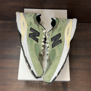 New Balance 990v3 MiUSA JJJJound Olive Size 8 (Pre-Owned) - back