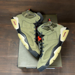 Jordan 6 Retro Travis Scott Size 9.5 (Pre-Owned) - back