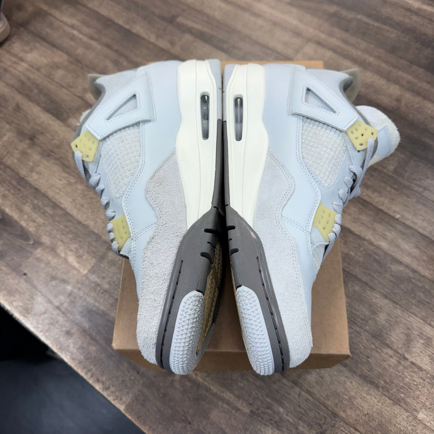 Photon Dust Craft Jordan 4 Retro (USED, No Box)