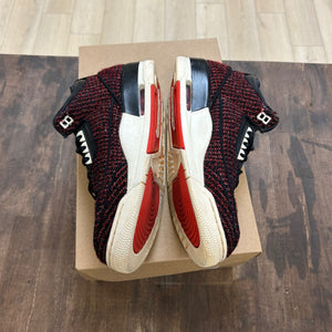Jordan 3 Retro AWOK Vogue University Red (Women's) Size 9W (Pre-Owned) - Image 3