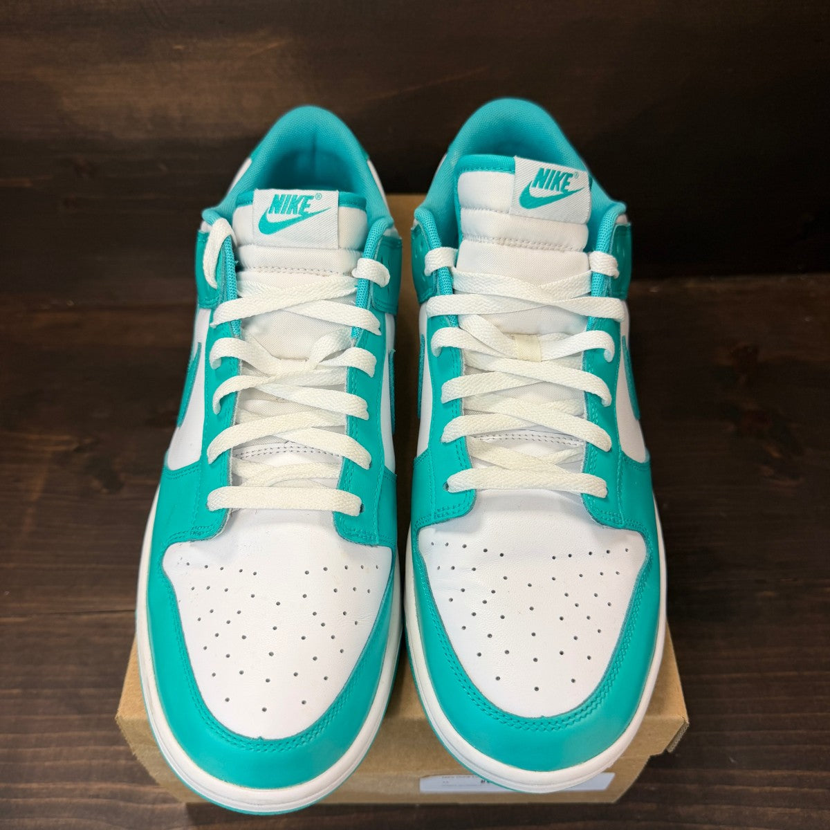 Nike Dunk Low Clear Jade Size 13 (Pre-Owned) - Image 3