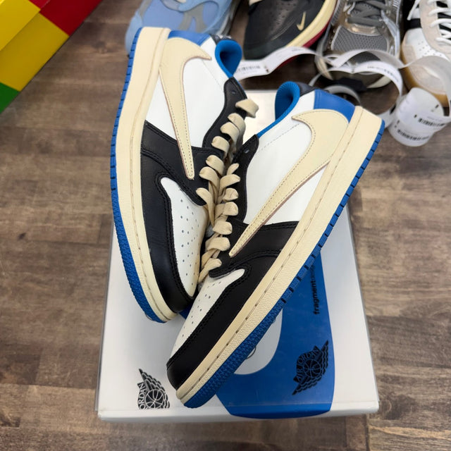 Jordan 1 Retro Low OG SP Fragment x Travis Scott Size 7.5 (Pre-Owned) - Image 1