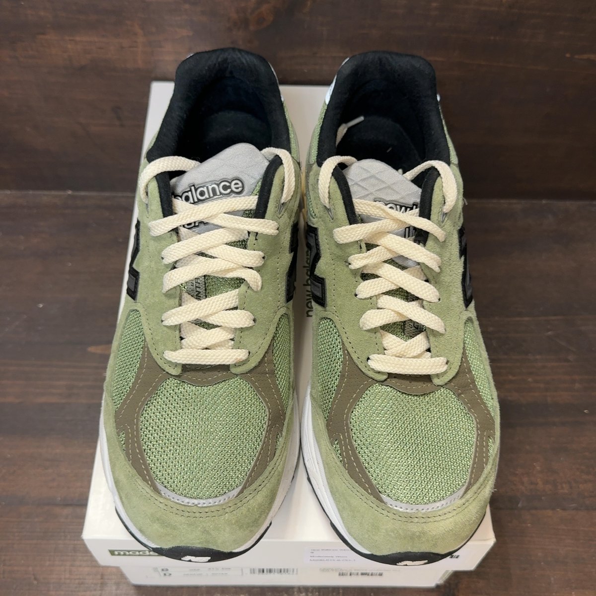 New Balance 990v3 MiUSA JJJJound Olive Size 8 (Pre-Owned) - tag